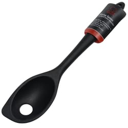 Chef Craft Premium Black Silicone/Steel Mixing Spoon