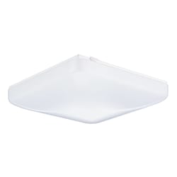 Lithonia Lighting 3.25 in. H X 12 in. W X 12 in. L Fluorescent Light Fixture
