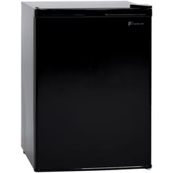 Perfect Aire 2.6 cu ft Black Steel Mini Refrigerator 110 W