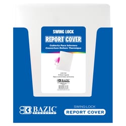 Bazic Products 11.38 in. W X 9.25 in. L Translucent Report Cover