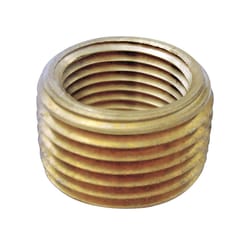 JMF Company 1/2 in. MPT X 3/8 in. D FPT Brass Pipe Face Bushing