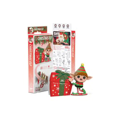 Safari Ltd. Eugy Christmas Elf 3D Puzzle Multicolored