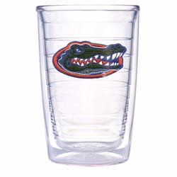 Tervis Collegiate 16 oz Clear BPA Free Florida Gators Tumbler