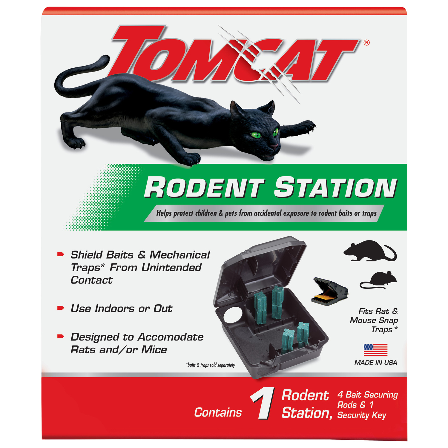 Tomcat Rodent Bait Station Blocks For Mice and Rats 1 pk - Ace Hardware