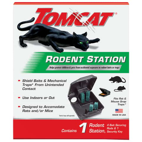 Tomcat Rodent Bait Station Blocks For Mice and Rats 1 pk - Ace