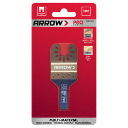 Arrow Pro 3/8 in. Bi-Metal Semi-Circle Oscillating Wood Blade Multi-Material 1 pc