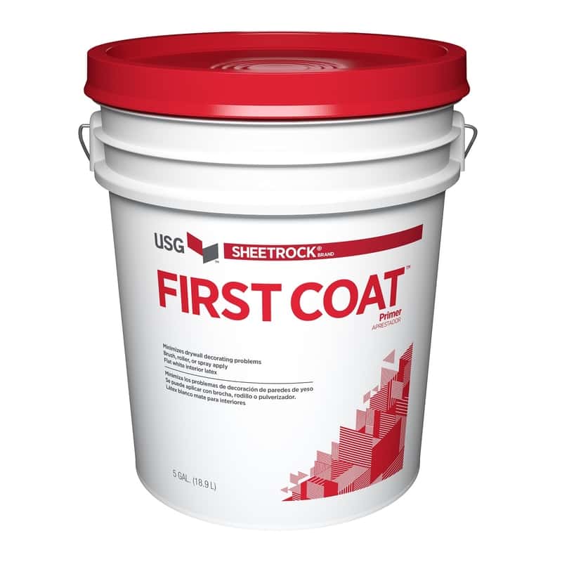 USG Sheetrock First Coat White Flat Latex Primer 5 gal Ace Hardware
