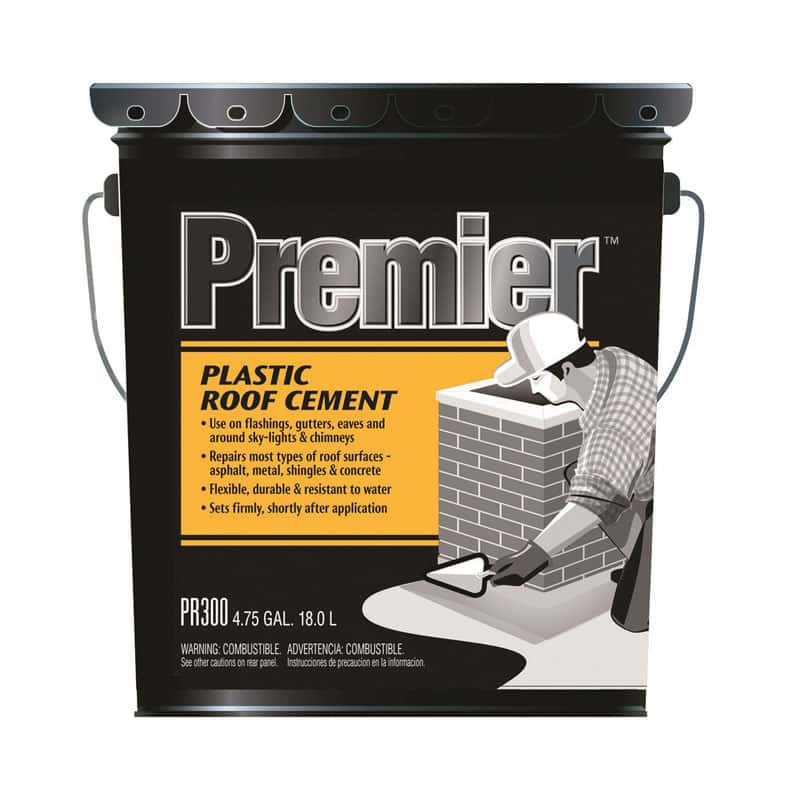 Premier Black Asphalt Roof Cement 4.75 gal Ace Hardware
