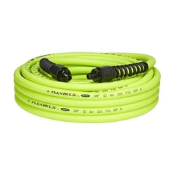 Flexzilla Pro 50 ft. L X 3/8 in. D Hybrid Polymer Air Hose 300 psi Zilla Green