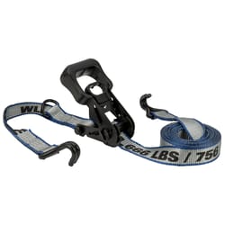 Keeper 1.5 in. W X 14 ft. L Gray Ratchet Tie Down Strap 1666 lb 1 pk