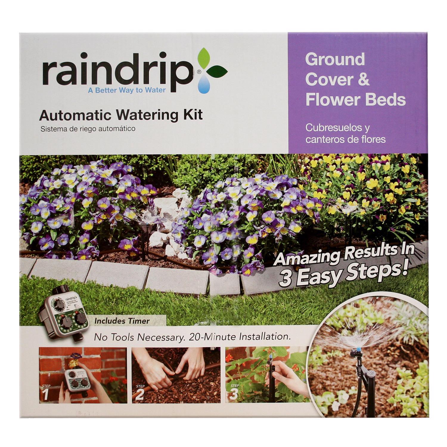 Raindrip Drip Irrigation Plant Watering Kit Mfr# SDGCBHP - Ace Hardware