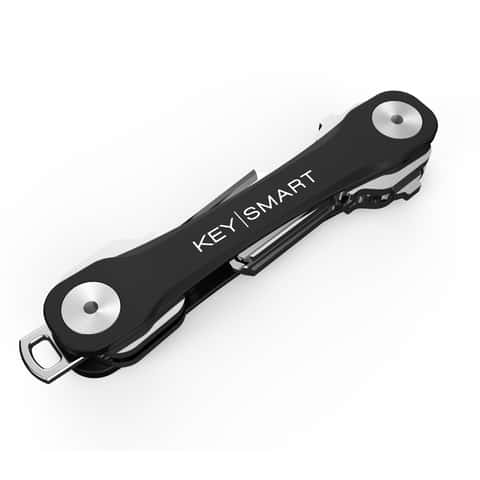 KeySmart Mini 5037680 Stainless Steel Black Minimalist Key Holder 