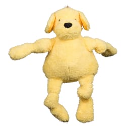 HuggleHounds HuggleMutt Beige Plush Roxie Knottie Pet Toy Large 1 pk