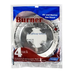 Camco Stove Burner Liner 4 pk