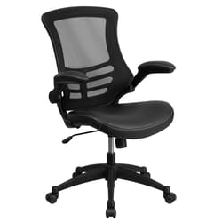 Flash Furniture Black Leather Task Chair