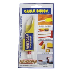 Newborn  Caulk Buddy  Lightweight  Plastic  Caulk Finisher Tool 