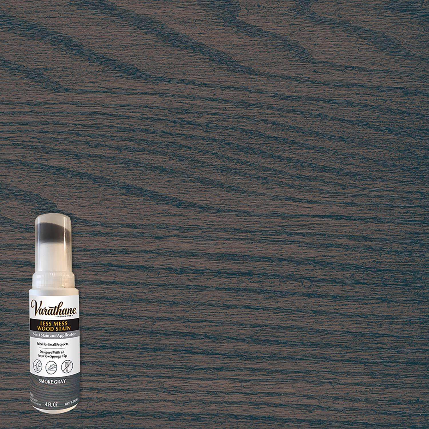 Varathane Less Mess Smoke Gray WaterBased Linseed Oil Emulsion Wood