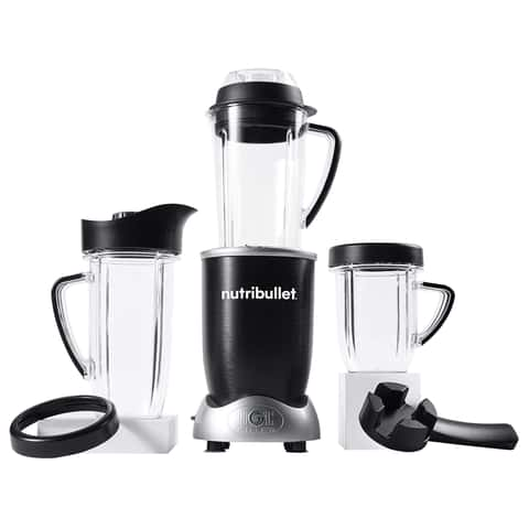 NutriBullet (Red) Hi-Speed Blender/Mixer, 8-Piece Set. (Condition