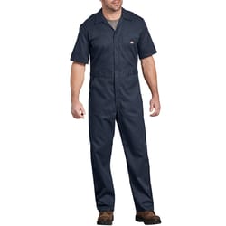 Dickies Men's Cotton/Polyester Coveralls Navy S 1 pk
