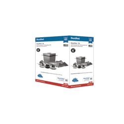 DuraVent DuraPlus 6 in. D X 17 in. L Aluminum/Galvanized Steel Vertical Installation Kit