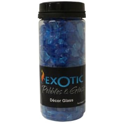 Exotic Pebbles and Glass Turquoise Deco Pebbles 1.48 lb