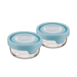 Anchor Hocking TrueSeal 1 cups Clear Food Storage Container 2 pk