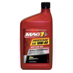 Mag1 10W-40 Gasoline Synthetic Blend Motor Oil 1 qt 1 pk