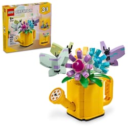LEGO Creator Creator Flowers in Watering Can ABS Plastic Multicolor 420 pc