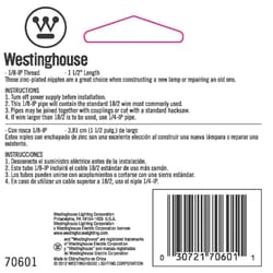 Westinghouse Lamp Nipple
