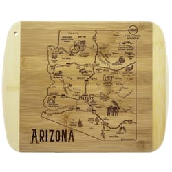 Totally Bamboo A Slice of Life 11 in. L X 8.75 in. W X 0.5 in. Bamboo Cutting Board