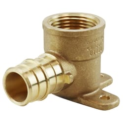 Apollo Expansion PEX / Pex A 3/4 in. Expansion PEX in to X 3/4 in. D FPT Brass Drop Ear Elbow