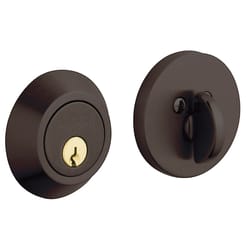 Baldwin Estate Venetian Bronze Brass Single Cylinder Deadbolt