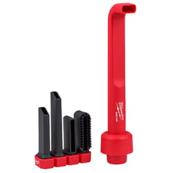 Milwaukee 2.52 in. L X 2.52 in. W 4 in 1 Cleaning Accessory Kit 1 pc