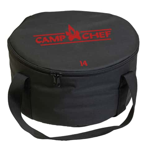 Camp Chef Dutch Oven 14 Inch Black Carry Bag 4 in. H X 8 in. W X