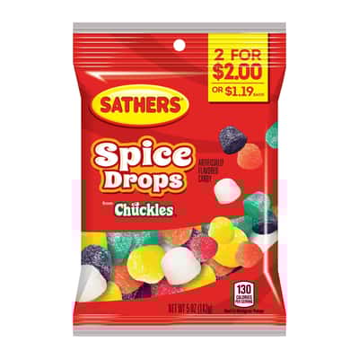 Sathers Chuckles Spice Drops Gummi Candy 5 Oz Ace Hardware