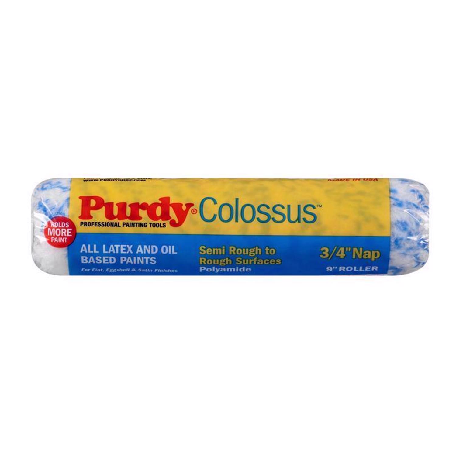 Photos - Putty Knife / Painting Tool Purdy Colossus Polyamide Fabric 9 in. W X 3/4 in. Paint Roller Cover 1 pk