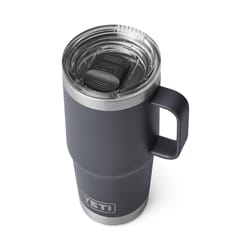 YETI Rambler 20 Oz Tumbler with MagSlider Lid in Charcoal Gray