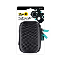 Wrap-It Storage The Commuter Black Tech Accessory Organizer