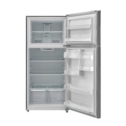 Avanti 18 cu ft Black/Silver Steel Refrigerator 399 W