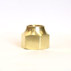 ATC 7/8 in. Flare Yellow Brass Nut
