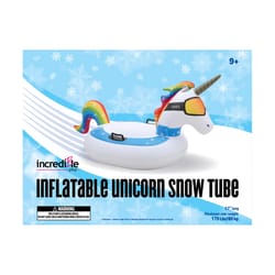 Incredible Novelties Unicorn Nylon Snow Tube 57 in.