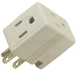 Ace Grounded 3 outlets Adapter 1 pk