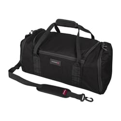 Wolverine Black Duffle Bag 12 in. H X 26 in. W