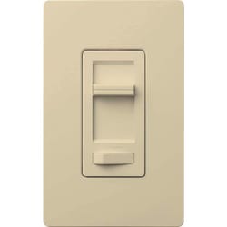 Lutron Ivory 150W for CFL and LED / 600W for incandescent and halogen W 3-Way Dimmer Switch 1 pk