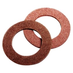 Dial 3/4 in. D Brown Leather Washers