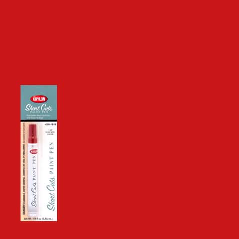 Krylon Short Cuts Red Pepper Paint Pen Interior 0.33 oz