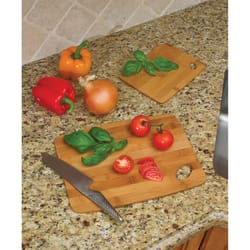 Lipper International Bamboo Cutting Board Set