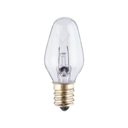 Westinghouse 4 W C7 Specialty Incandescent Bulb E12 (Candelabra) White 2 pk