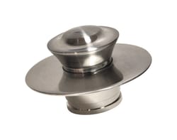 Danco 3 in. Brushed Nickel Metal Drain Cover