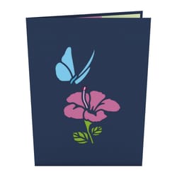 Lovepop Blue Morpho Butterfly 3D Card Paper 1 pk